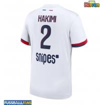 Paris Saint-Germain Achraf Hakimi #2 Auswärtstrikot 2025-26 Kurzarm